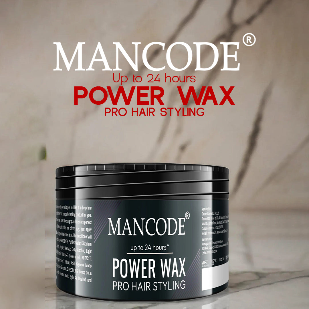 Power Wax Pro Hair Styling Cream 100ml 2